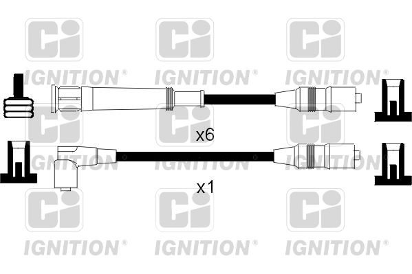 QUINTON HAZELL Süütesüsteemikomplekt XC469